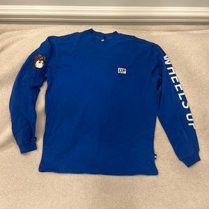 Blue Malbon X Wheels Up long sleeve t